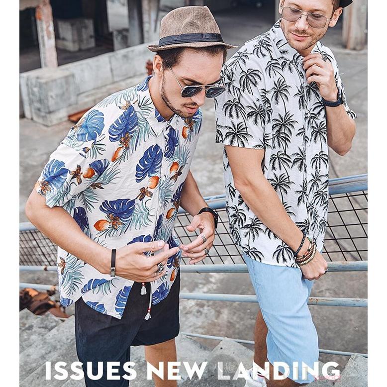 アロハシャツ メンズ セール シャツ 半袖 開襟シャツ 花柄 ハワイ プリント 半袖シャツ リゾート 旅行 コーデ おしゃれ 涼しい 夏 代引不可 Hcs01 八癒ショップ 通販 Yahoo ショッピング