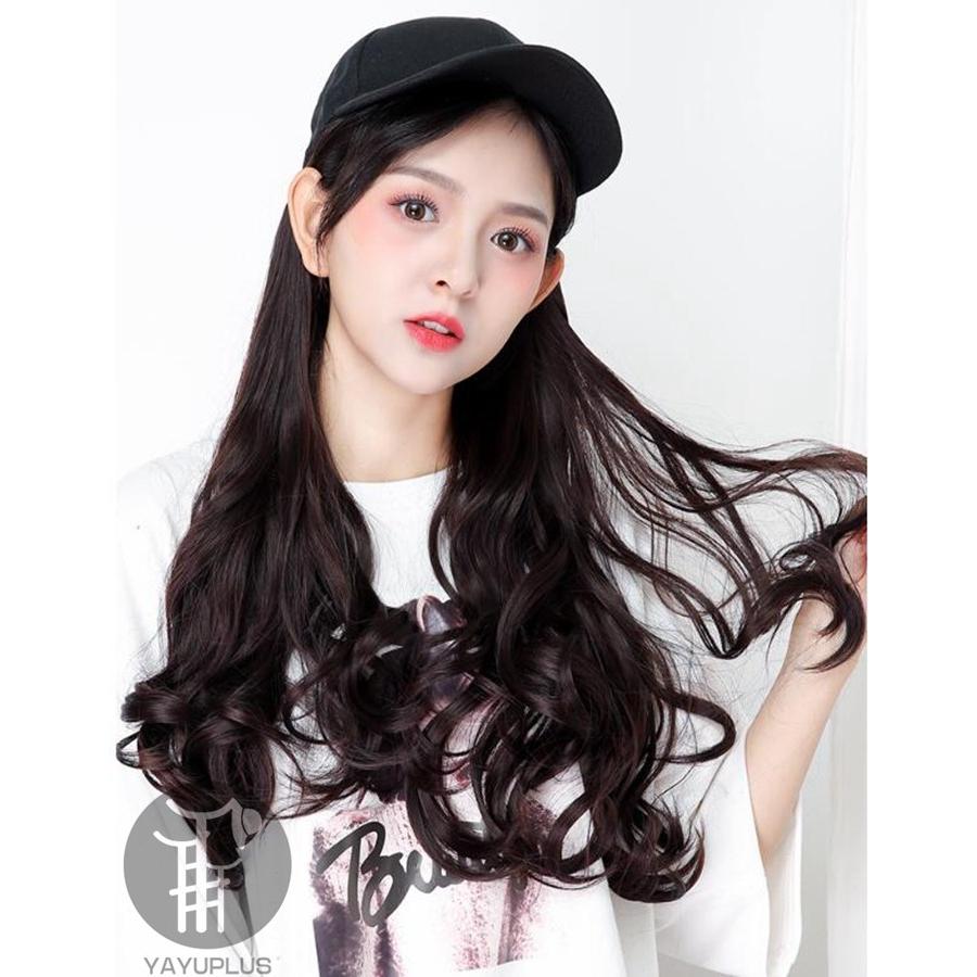 ウィッグ キャップ 帽子付きウィッグ キャップウィッグ ロング ウェーブ ストレート 帽子ウィッグ 髪付き帽子 レディース ロング巻き 代引不可 Jmjf01 八癒ショップ 通販 Yahoo ショッピング