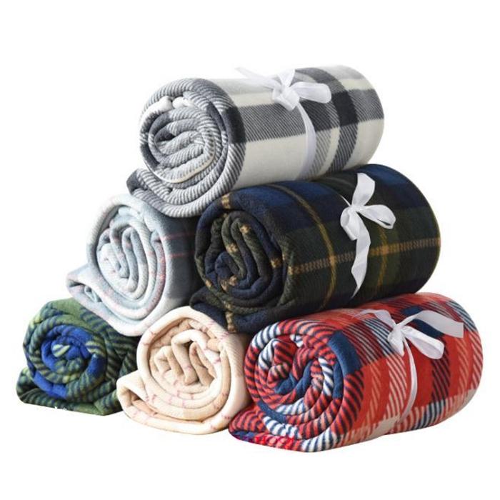 大判ブランケット ひざ掛け 裏起毛 ひざかけ 掛け布団 ブランケット