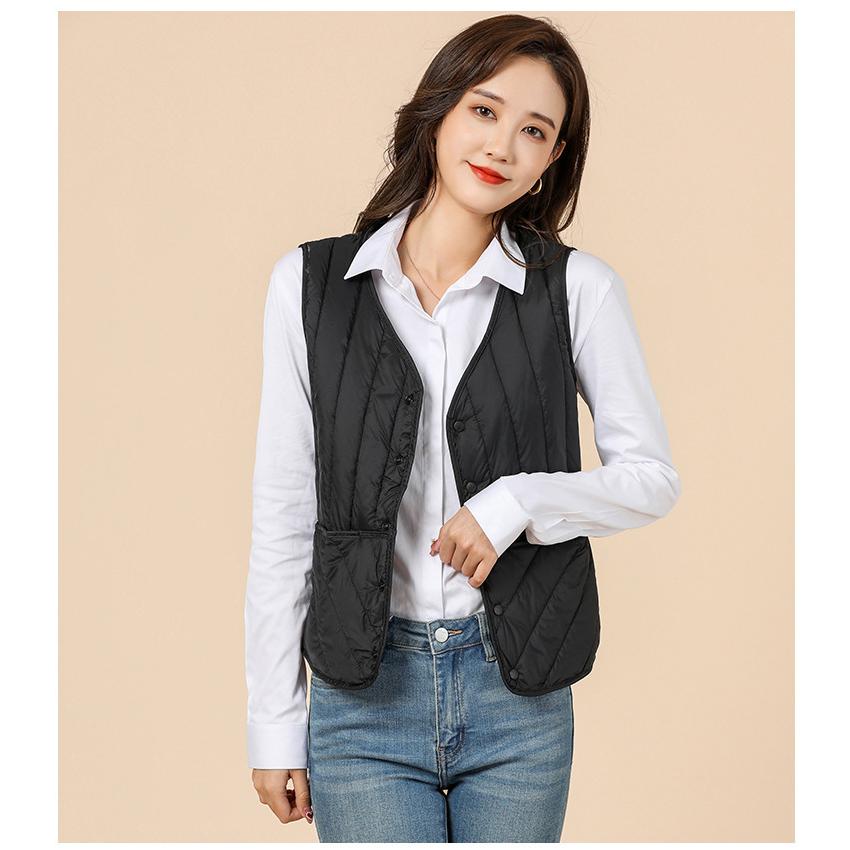ベスト インナーベスト レディース インナースーツ 防寒ベスト防寒 中綿 重ね着 あったか 温かい 秋 冬 真冬 冬用 Shanxuan02 八癒ショップ 通販 Yahoo ショッピング
