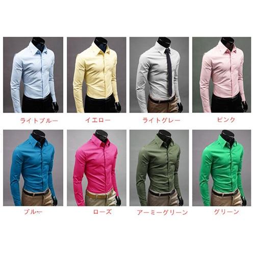シャツ メンズ 長袖 ワイシャツ メンズ Yシャツ 春 夏 白シャツ 長袖シャツ トップス カジュアルシャツ コットン ビジネス フォーマル 代引不可 Xdst10 6429 八癒ショップ 通販 Yahoo ショッピング