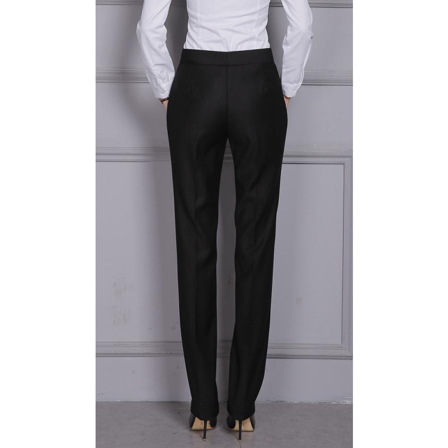 スラックス レディース スラックスパンツ 洗える レディーススラックス ボトムス クールビズ スリム 黒 ビジネス パンツ 代引不可 Xdxzq1125 八癒ショップ 通販 Yahoo ショッピング