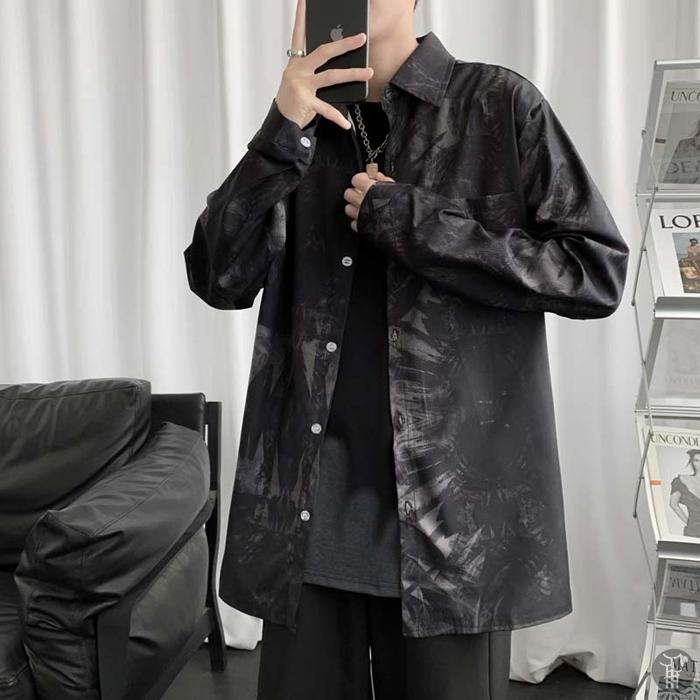 カジュアルシャツ 長袖 かっこいい アロハシャツ シャツ トップス メンズ 夏 夏物 涼しい 花柄 薄手 長袖シャツ 開襟シャツ 人気急上昇 花柄