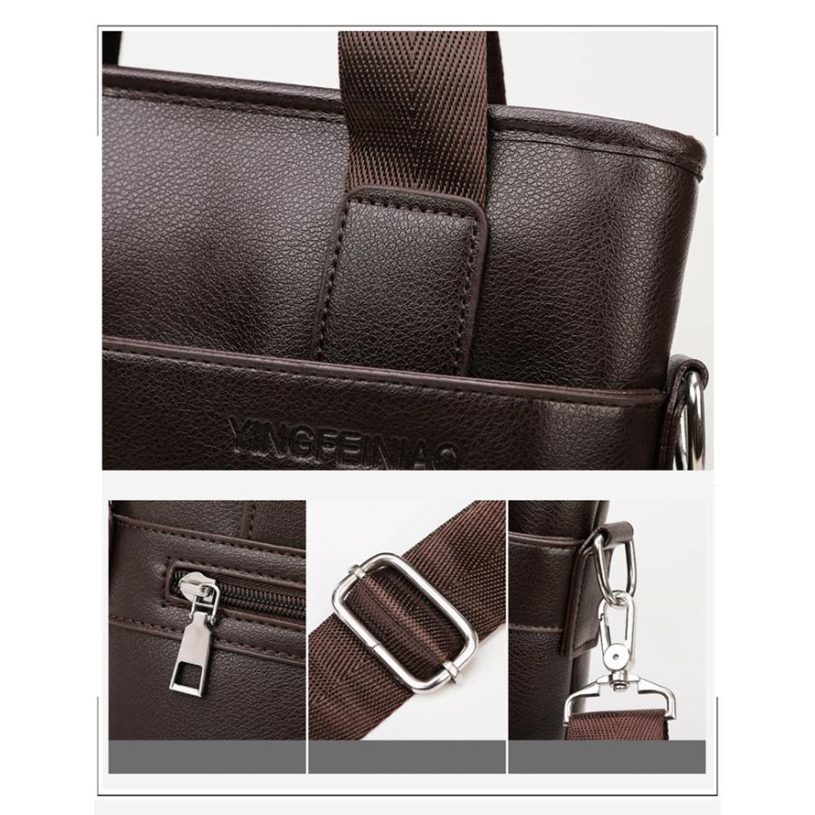 メンズ バッグ A4対応サイズ 本革 3way Amazon | [krison] ビジネスバッグ トートバッグ 牛革 大容量 A4