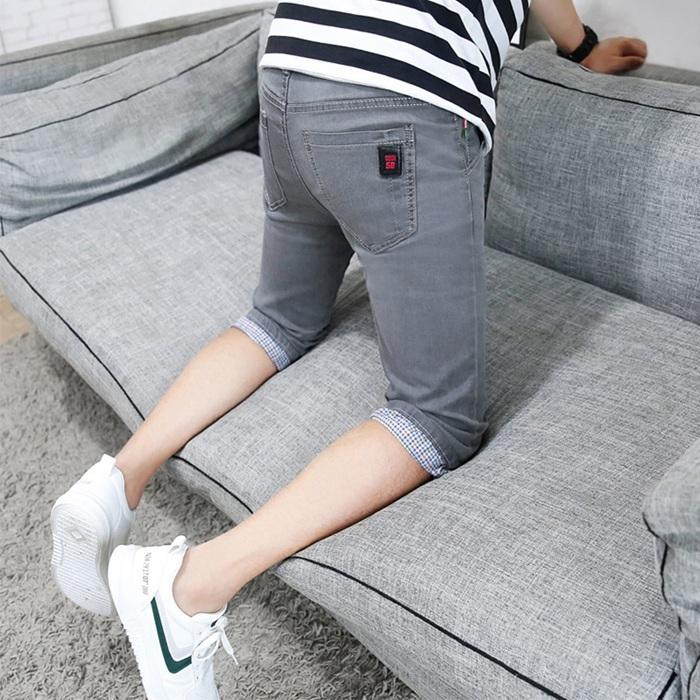 デニムパンツ 七分丈 クロップドパンツ ジーンズ デニムパンツ メンズ 七分丈 クロップド ジーパン ハーフパンツ きれいめ 着こなし 涼しい コーデ 夏 Yuedul03 八癒ショップ 通販 Yahoo ショッピング