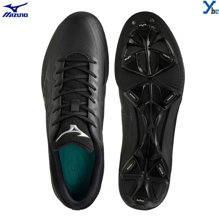 MIZUNO 黒スパイク P革加工可 タフトー加工可 ミズノ 野球 MIZUNO 黒スパイク P革加工可 タフトー加工可 ミズノ 野球