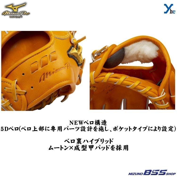 刺繍サービス ミズノ ミズノプロ 軟式用グラブ 内野手用 5DNAテクノロジー ウェブ下ポケット普通 サイズ9 1AJGR22023 MizunoPro BSSショップ限定 ウェブ下ポケット普通