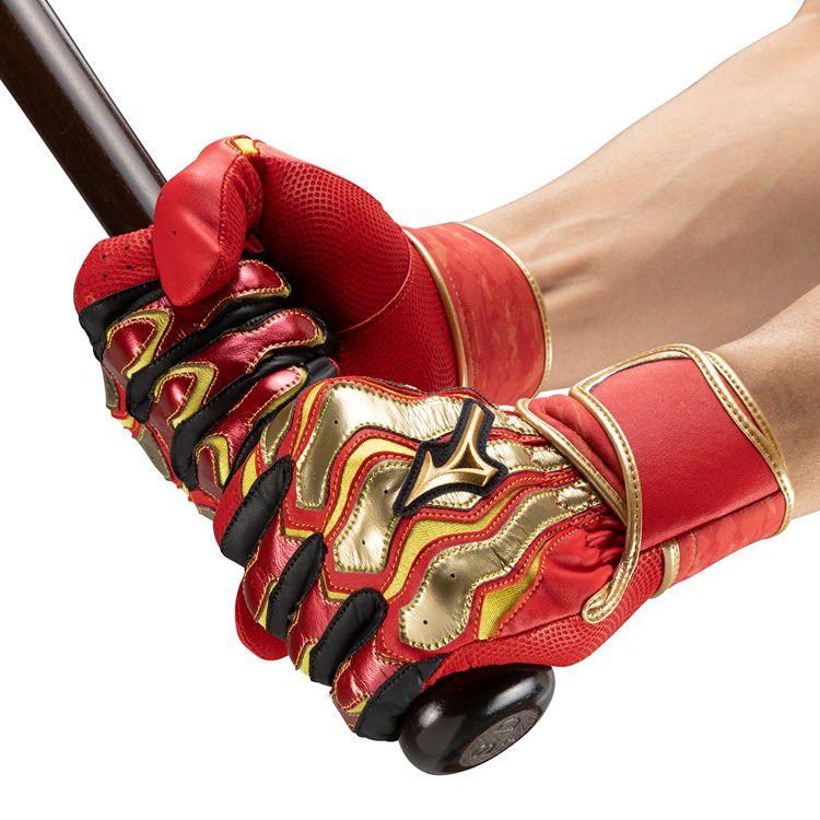 Mizuno Pro 刺繍加工サービス ミズノプロ 野球 バッティンググローブ