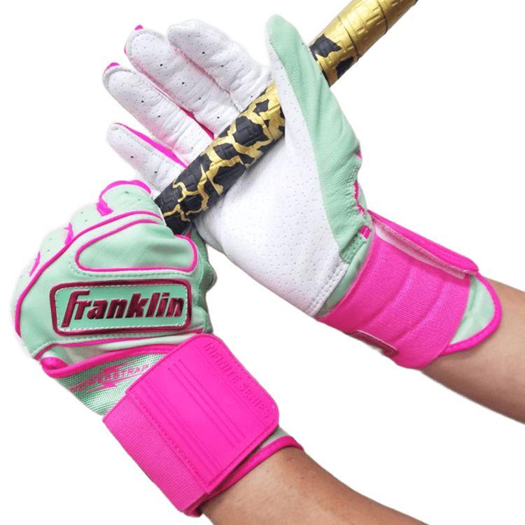 【フランクリン】バッティング手袋　Sサイズ フランクリン バッティンググローブ 両手用 パワーストラップ