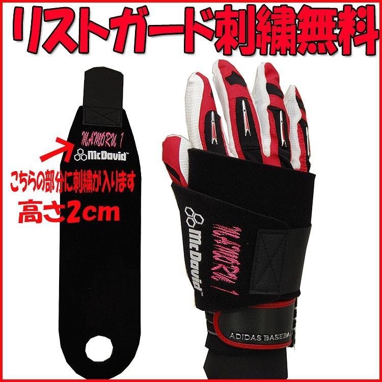ネーム刺繍サービス ムトー 野球 リストサポート 手首サポーター
