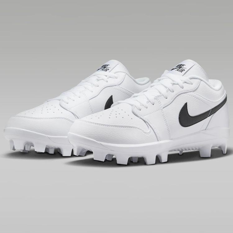 NIKE - モリゾー2006Nike野球用ジョーダン レトロ1 MCS☆白27.5cm NIKE Jordan 1 Retro MCS White/Black ナイキ ジョーダン レトロ