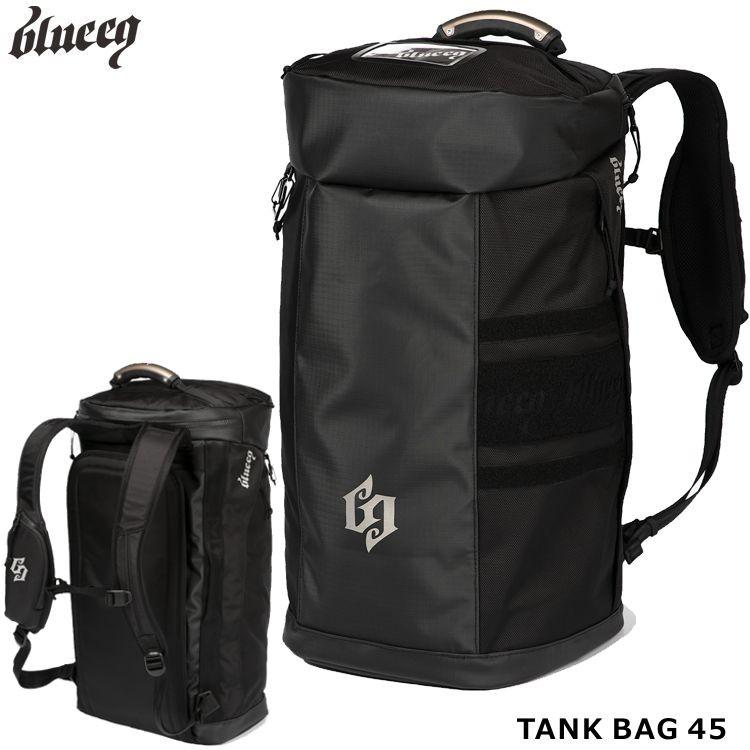 新品　blueeq ATHLETE TANK BAG バッグ 約45L ブルイク バックパック 45L エナメル メンズ レディース blueeq