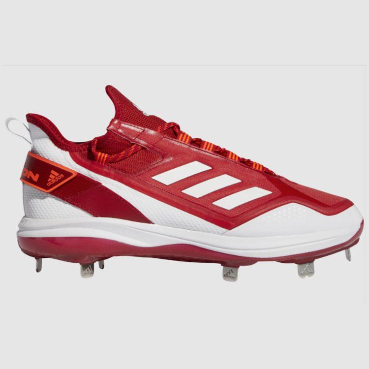 adidas アディダス 野球 スパイク 金具スパイク レッド ホワイト adidas アディダス 野球 スパイク 金具スパイク レッド ホワイト