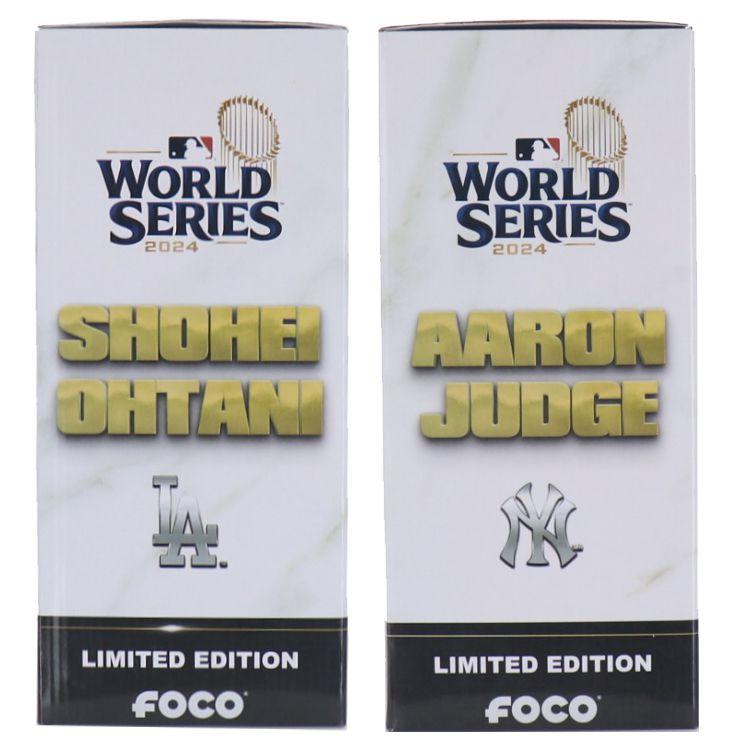 MLB ワールドシリーズ 2024 大谷翔平 アーロンジャッジ ボブルヘッド 大谷翔平 アーロン・ジャッジ ダブル ボブルヘッド ワールド
