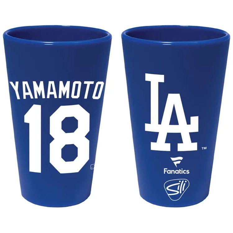 山本由伸 コップ グラス Yoshinobu Yamamoto ロサンゼルス ドジャース