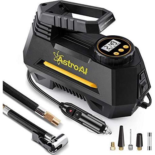 Astroai 電動エアコンプレッサー 車 空気入れ 電動空気入れ 自動停止 静音 小型 過熱保護 Dc12v ガーソケット接続 Aba3121 Ybd 通販 Yahoo ショッピング