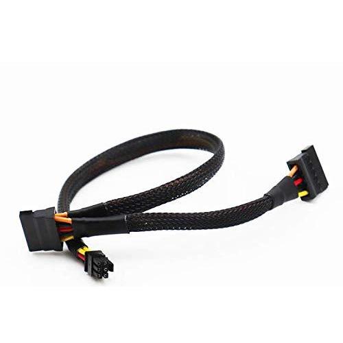 Bluexin Sata 15ピン X2 Mini 6ピン Atx対応 Dell Inspiron 3668 3653 3650 Hdd Sata電源ケーブル 交換用 12インチ 30cm Imc618173 Ybd 通販 Yahoo ショッピング