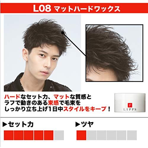 Lipps リップス L08 マット ハード ヘアワックス 85g キープ ボリューム メンズ Ogi Ybd 通販 Yahoo ショッピング