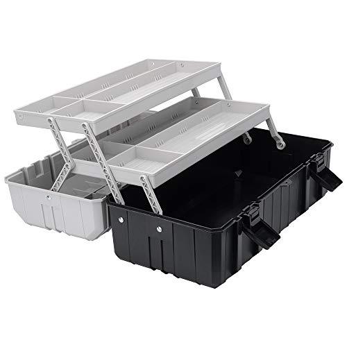 工具箱 ツールボックス 折りたたみ式 収納ボックス 工具 収納ケース 人気 3段式 大容量 取っ手付 道具箱