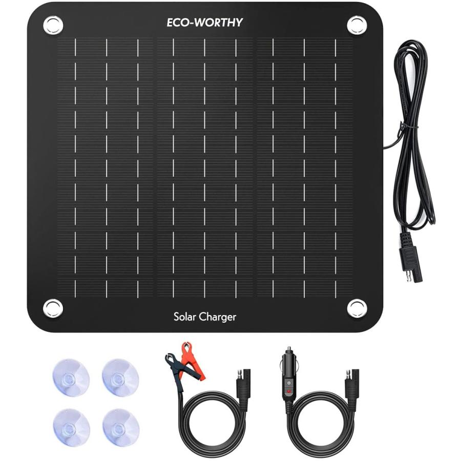 今季も再入荷 Eco Worthy 12v 10w カーソーラーパネル ソーラーチャージャー ボータブル 超薄型 ソーラー充電器 車載用ソーラーバッテリ 高効 Neotextreview Com