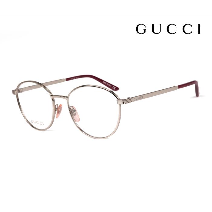 メガネ 「GUCCI/グッチ」伊達メガネ 上品 オシャレ 高級感 GG0806O 002 [新品 真正品 並行輸入品] クリアレンズ交換半額