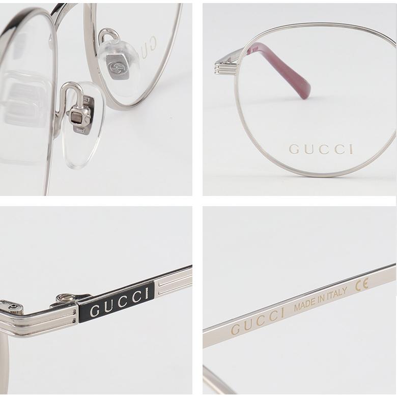 GUCCI グッチ メガネフレーム 眼鏡 メンズ レディース ブランド アイウェア おしゃれ ケース付き  送料無料  GG0835O-006の画像