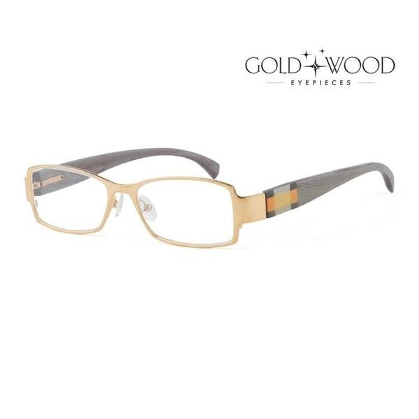 Gold Wood ゴールドアンドウッド メガネフレーム メンズ レディース 優雅な印象 伊達メガネ Gw C14 6 並行輸入品 Www Purrworld Com