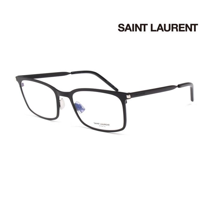 サンローラン メガネ フレーム SAINT LAURENT 優雅な印象 伊達メガネ SL265 001 [新品 真正品 並行輸入品] クリアレンズ交換半額