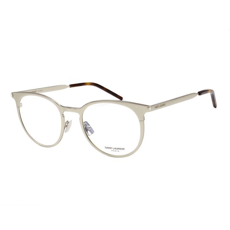 ビッグ割引 似合うメガネをかけてより好印象を得よう Uvカット透明レンズ装着可能 並行輸入品 002 Sl267 伊達メガネ 優雅な印象 レディース メンズ Laurent Saint フレーム メガネ サンローラン 財布 帽子 ファッション小物