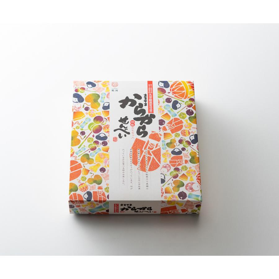 百貨店 まるやまからからせんべい10個入 宇佐美煎餅店 山形 鶴岡 お土産 おもちゃ 民芸品 ギフト 世界の人気ブランド