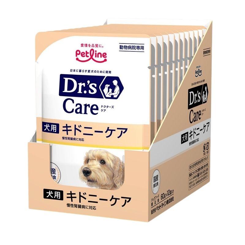 ペットライン ドクターズケア 犬 キドニーケア パウチ 60g×12袋 : SBS