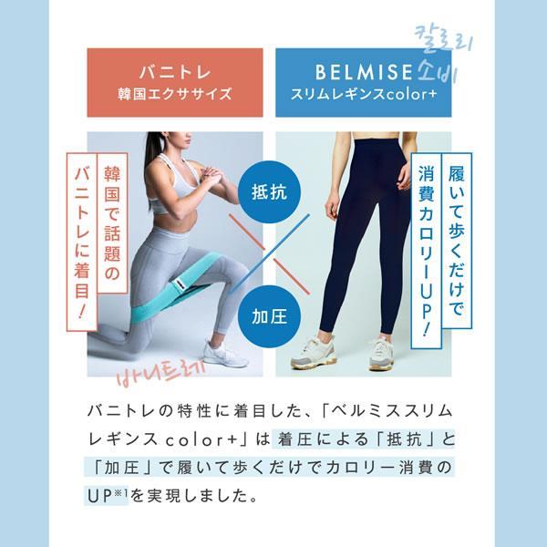 BELMISE ベルミス スリムレギンス カラープラス 着圧タイツ BELMISE ベルミス スリムレギンス カラープラス 着圧タイツ