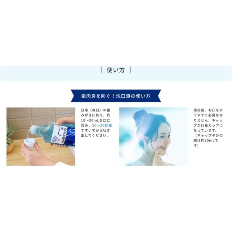 モンダミン ハビットプロ 1080ml 専用ポンプ付きセット HABITPRO