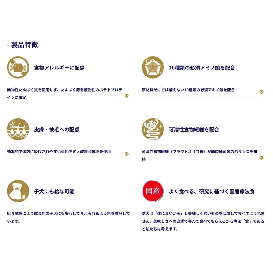 ペットライン ドクターズケア 犬 アミノプロテクトケア えんどう豆 3kg