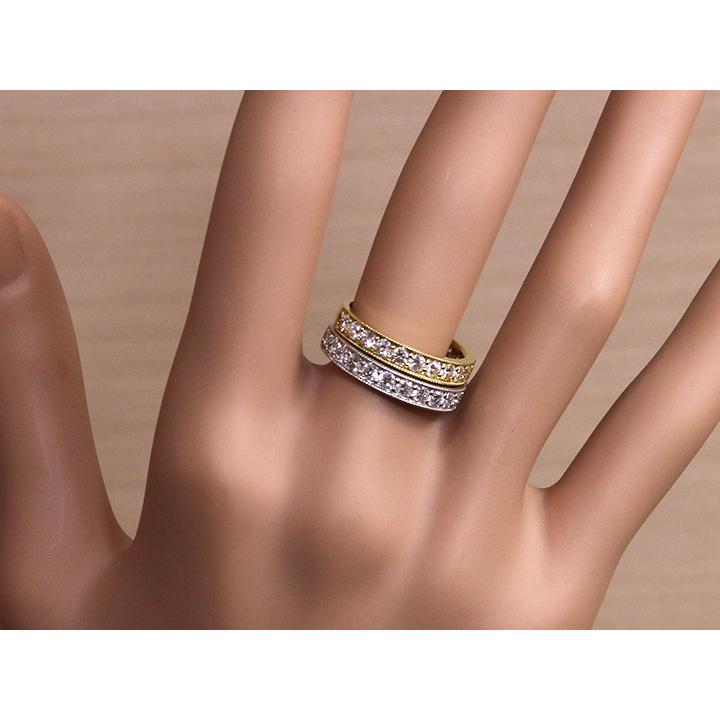 H&C ハート＆キューピット ダイヤモンド0.8ctリング 指輪 K18