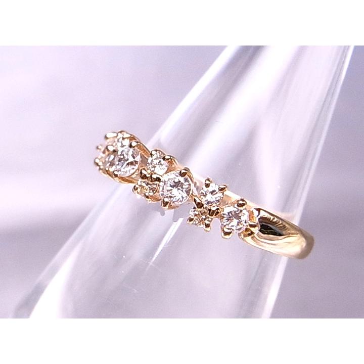 ダイヤモンド（ダイアモンド）0.30ct K18（WG・PG・PT900） 1〜9号で 