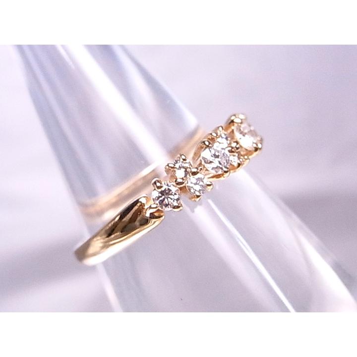 ダイヤモンド（ダイアモンド）0.30ct K18（WG・PG・PT900） 1〜9号で 