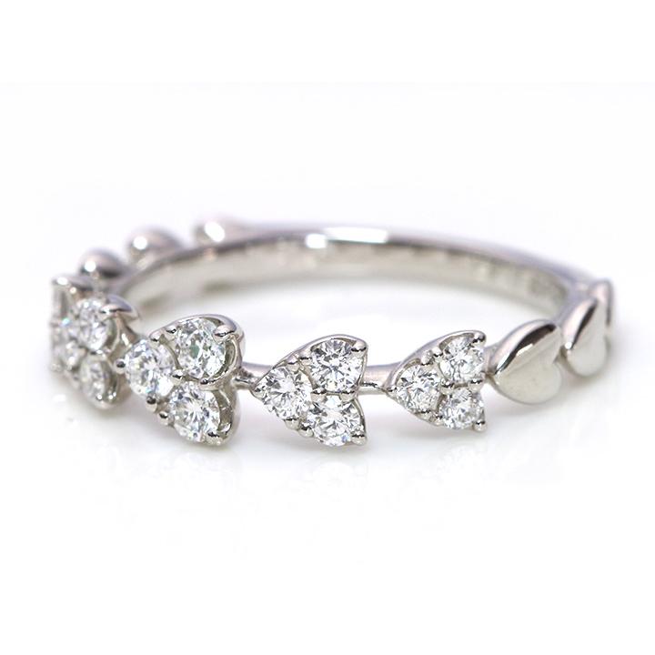 H&C ハート＆キューピット ダイヤモンド0.4ctリング 指輪 ハートの