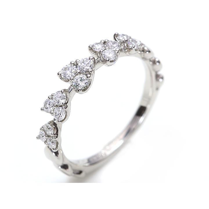 H&C ハート＆キューピット ダイヤモンド0.4ctリング 指輪 ハートの