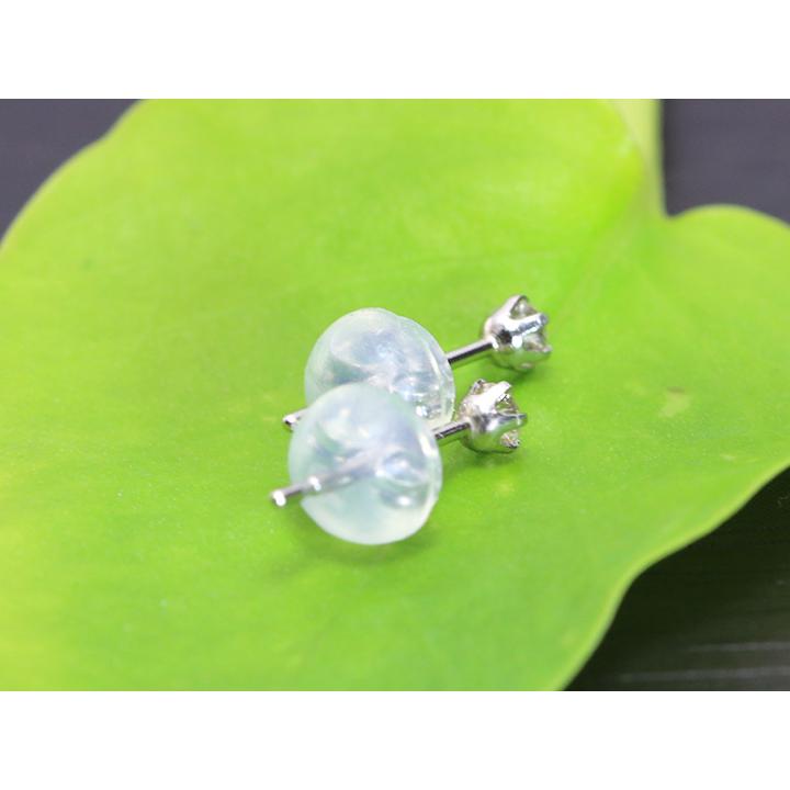 H&C ハート＆キューピット ダイヤモンド合計0.1ct PTピアス・シリコン