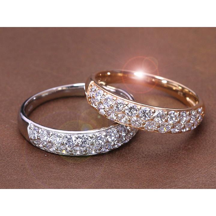 H&C ハート＆キューピット ダイヤモンド0.73ct K18PGリング・指輪