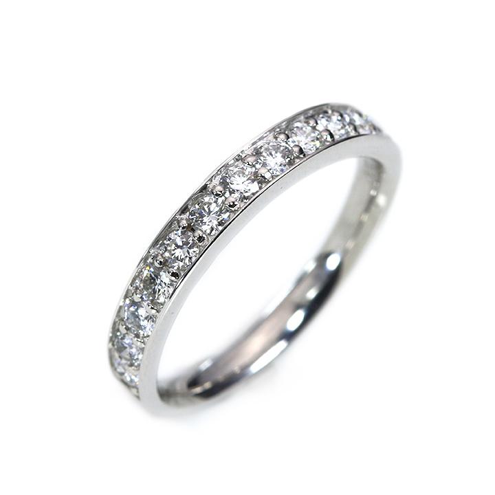 H&C ハート＆キューピット ダイヤモンド0.50ct PT900リング・指輪  しっかり一文字（K18WG・K18YG・K18PG・PT対応可）簡易鑑別書付 受注品の画像