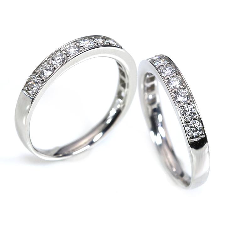 H&C ハート＆キューピット ダイヤモンド0.50ct PT900リング・指輪  しっかり一文字（K18WG・K18YG・K18PG・PT対応可）簡易鑑別書付 受注品の画像