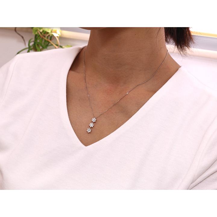 H&C ハート＆キューピット ダイヤモンド0.50ct PTペンダントネックレス 