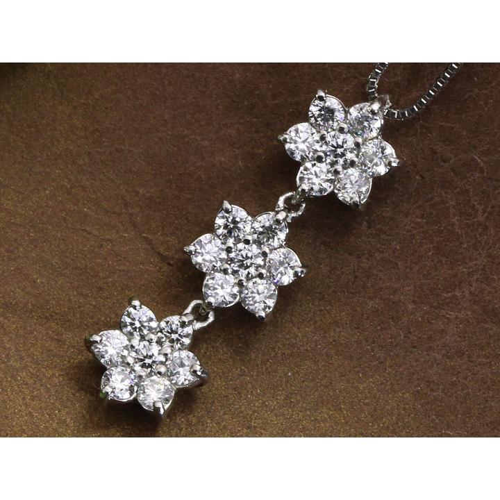 H&C ハート＆キューピット ダイヤモンド0.50ct PTペンダントネックレス 