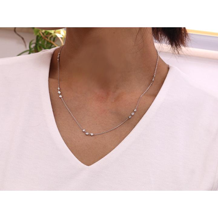 H&C ハート＆キューピット ダイヤモンド0.62ct PTステーション 
