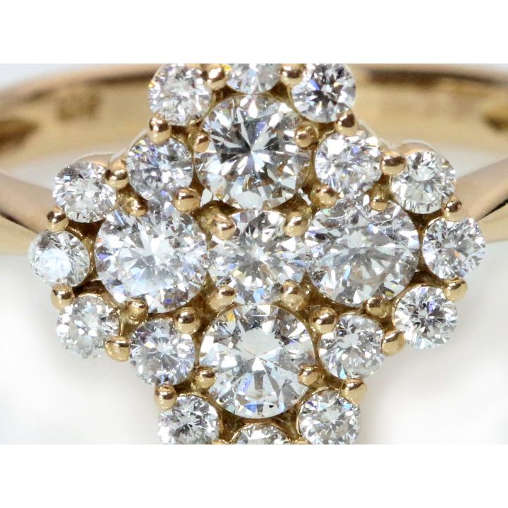 ダイヤモンド 合計1カラット 1.00ct 眩しいほどに煌めくスバルのよう 