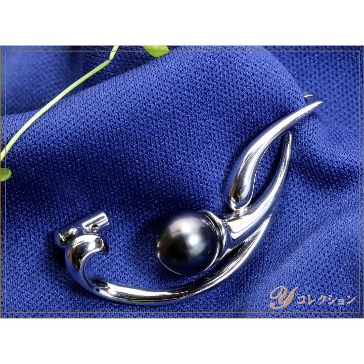 ギフト応援プライス 【限定5点!!即納可】黒蝶真珠（タヒチパール）9.3