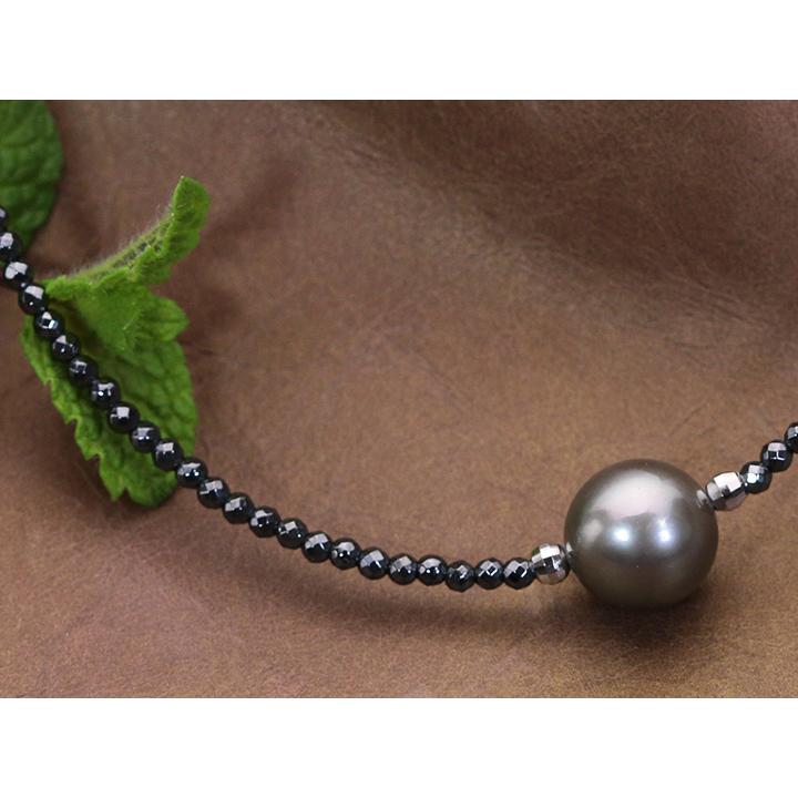 大珠黒蝶真珠あこや真珠無調色バロックパールあこや真珠セミロング