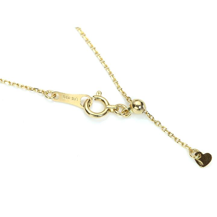 グリーンガーネット1.45ct ダイヤモンド0.25ct フラワーデザイン K18YG（WG）ネックレス/受注品の画像